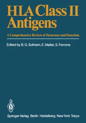 Solheim / Moller / Ferrone |  HLA Class II Antigens | Buch |  Sack Fachmedien