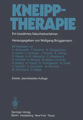 Brüggemann |  Kneipptherapie | Buch |  Sack Fachmedien