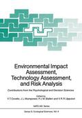 Covello / Uppuluri / Mumpower |  Environmental Impact Assessment, Technology Assessment, and Risk Analysis | Buch |  Sack Fachmedien