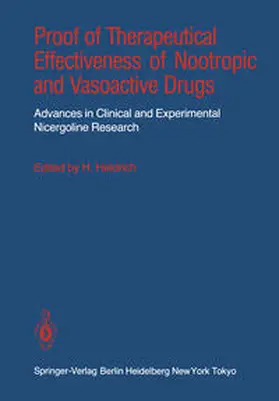 Heidrich | Proof of Therapeutical Effectiveness of Nootropic and Vasoactive Drugs | E-Book | sack.de
