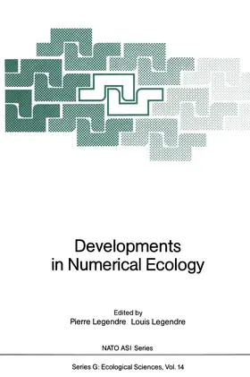 Legendre |  Developments in Numerical Ecology | Buch |  Sack Fachmedien