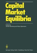 Bamberg / Spremann |  Capital Market Equilibria | Buch |  Sack Fachmedien