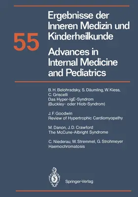 Frick / Harnack / Kochsiek |  Ergebnisse der Inneren Medizin und Kinderheilkunde / Advances in Internal Medicine and Pediatrics | Buch |  Sack Fachmedien