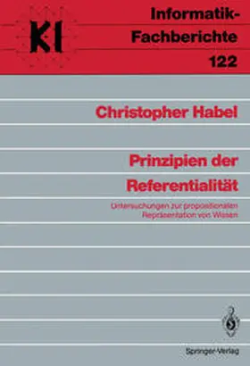 Habel |  Prinzipien der Referentialität | eBook | Sack Fachmedien