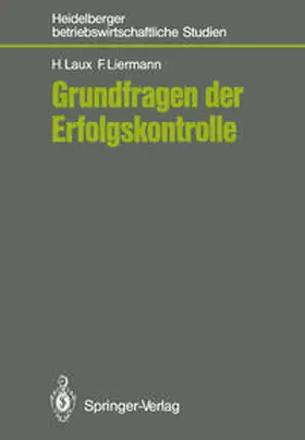 Laux / Liermann |  Grundfragen der Erfolgskontrolle | eBook | Sack Fachmedien