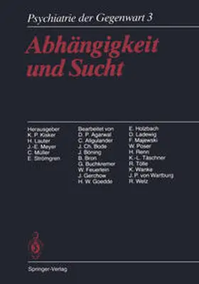 Buchkremer / Kisker / Lauter |  Abhängigkeit und Sucht | Buch |  Sack Fachmedien