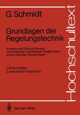Schmidt |  Grundlagen der Regelungstechnik | eBook | Sack Fachmedien