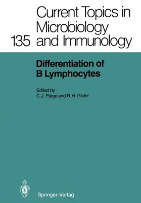 Paige / Gisler |  Differentiation of B Lymphocytes | Buch |  Sack Fachmedien