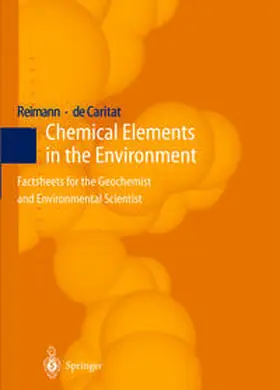 Reimann / Caritat |  Chemical Elements in the Environment | eBook | Sack Fachmedien
