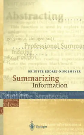 Endres-Niggemeyer |  Summarizing Information | eBook | Sack Fachmedien