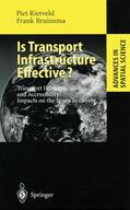 Bruinsma / Rietveld |  Is Transport Infrastructure Effective? | Buch |  Sack Fachmedien