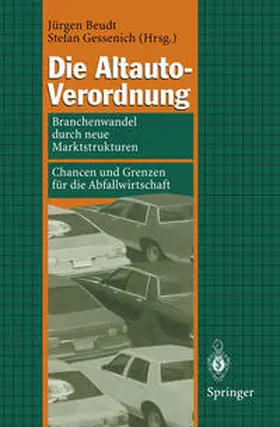 Beudt / Gessenich |  Die Altauto-Verordnung | eBook | Sack Fachmedien