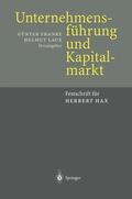 Franke / Laux |  Unternehmensführung und Kapitalmarkt | Buch |  Sack Fachmedien