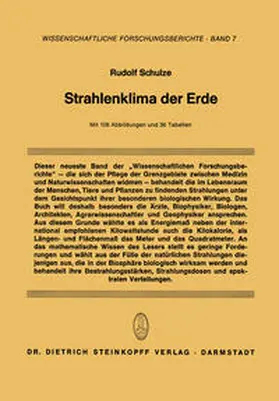 Schulze | Strahlenklima der Erde | E-Book | www.sack.de