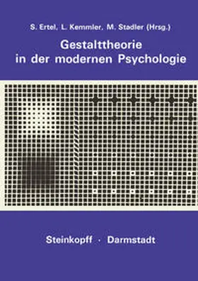 Ertel / Kemmler / Stadler |  Gestalttheorie in der Modernen Psychologie | eBook | Sack Fachmedien