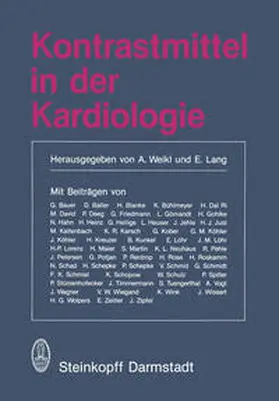 Weikl / Lang |  Kontrastmittel in der Kardiologie | eBook | Sack Fachmedien
