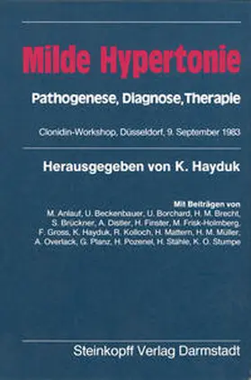 Hayduk |  Milde Hypertonie | eBook | Sack Fachmedien