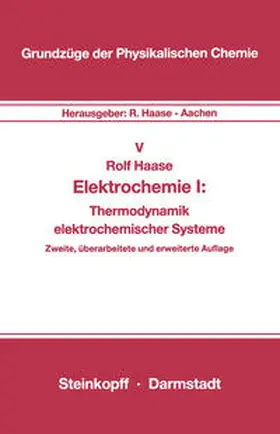 Haase |  Elektrochemie I | eBook | Sack Fachmedien