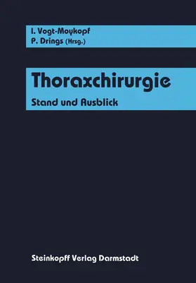 Vogt-Moykopf / Drings |  Thoraxchirurgie | Buch |  Sack Fachmedien