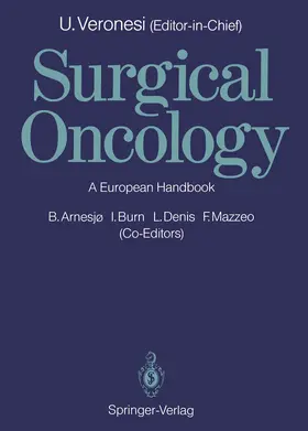  Surgical Oncology | Buch |  Sack Fachmedien