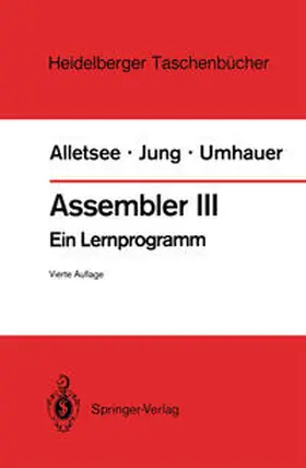Alletsee / Jung / Umhauer |  Assembler III | eBook | Sack Fachmedien