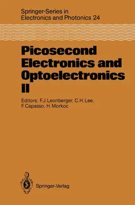 Leonberger / Chiang / Capasso |  Picosecond Electronics and Optoelectronics II | Buch |  Sack Fachmedien