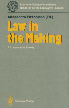 Pizzorusso | Law in the Making | Buch | 978-3-642-73054-2 | sack.de