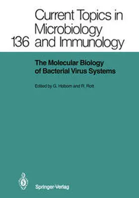 Hobom / Rott | The Molecular Biology of Bacterial Virus Systems | E-Book | www.sack.de