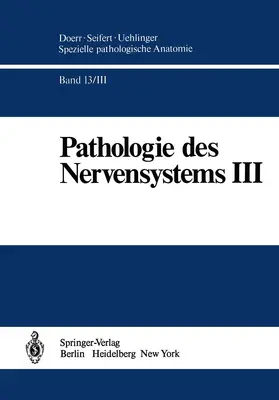 Mennel / Solcher |  Pathologie des Nervensystems III | Buch |  Sack Fachmedien