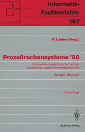 Lauber |  Prozeßrechensysteme '88 | eBook | Sack Fachmedien