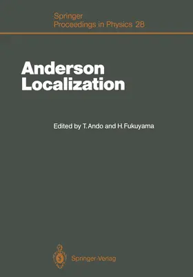 Ando / Fukuyama |  Anderson Localization | Buch |  Sack Fachmedien