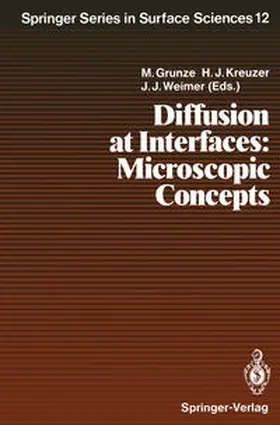 Grunze / Weimer / Kreuzer |  Diffusion at Interfaces: Microscopic Concepts | Buch |  Sack Fachmedien