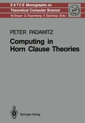 Padawitz |  Computing in Horn Clause Theories | eBook | Sack Fachmedien