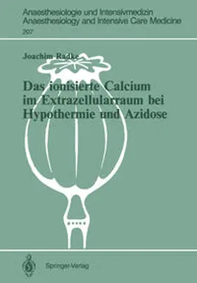 Radke | Das ionisierte Calcium im Extrazellularraum bei Hypothermie und Azidose | E-Book | sack.de