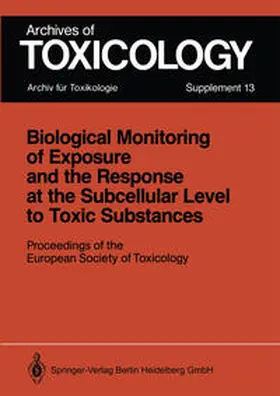 Chambers / Greim |  Biological Monitoring of Exposure and the Response at the Subcellular Level to Toxic Substances | eBook | Sack Fachmedien