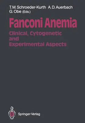 Schroeder-Kurth / Auerbach / Obe |  Fanconi Anemia | eBook | Sack Fachmedien