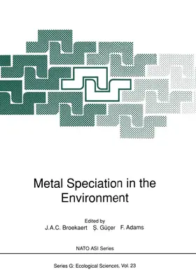 Broekaert / Gücer / Adams |  Metal Speciation in the Environment | Buch |  Sack Fachmedien