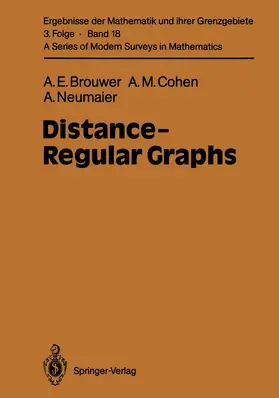Brouwer / Neumaier / Cohen |  Distance-Regular Graphs | Buch |  Sack Fachmedien