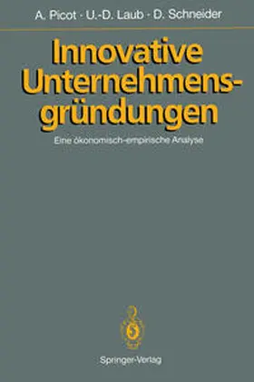 Laub / Schneider |  Innovative Unternehmensgründungen | eBook | Sack Fachmedien