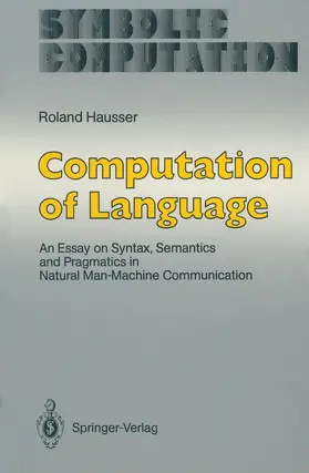 Hausser | Computation of Language | Buch | 978-3-642-74566-9 | sack.de