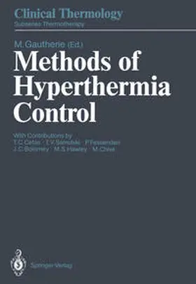 Gautherie |  Methods of Hyperthermia Control | eBook | Sack Fachmedien