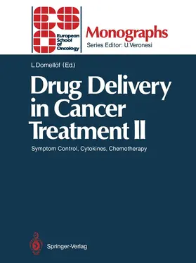 Domellöf |  Drug Delivery in Cancer Treatment II | Buch |  Sack Fachmedien