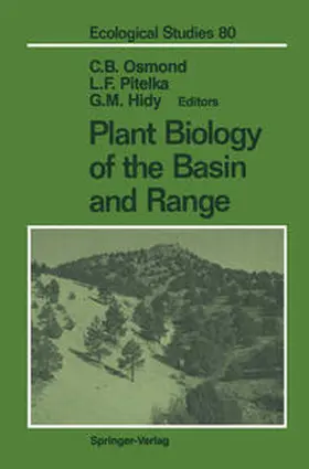 Osmond / Pitelka / Hidy |  Plant Biology of the Basin and Range | eBook | Sack Fachmedien