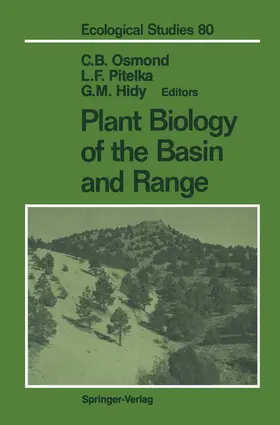 Osmond / Pitelka / Hidy |  Plant Biology of the Basin and Range | Buch |  Sack Fachmedien