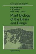 Osmond / Hidy / Pitelka |  Plant Biology of the Basin and Range | Buch |  Sack Fachmedien