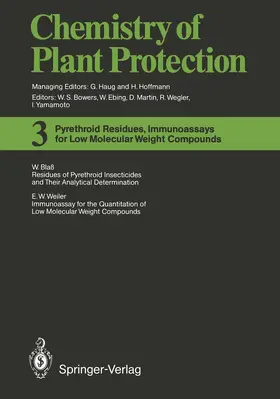 Haug / Hoffmann |  Pyrethroid Residues, Immunoassays for Low Molecular Weight Compounds | Buch |  Sack Fachmedien