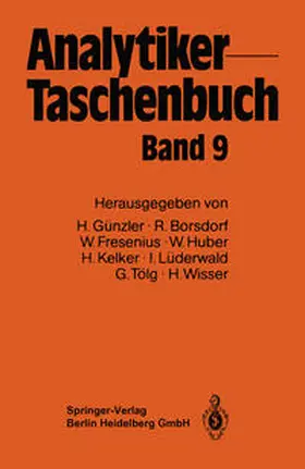 Günzler / Borsdorf / Fresenius |  Analytiker-Taschenbuch | eBook | Sack Fachmedien