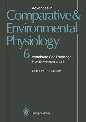 Boutilier |  Vertebrate Gas Exchange | Buch |  Sack Fachmedien