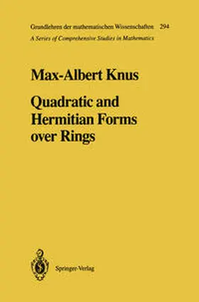 Knus |  Quadratic and Hermitian Forms over Rings | eBook | Sack Fachmedien