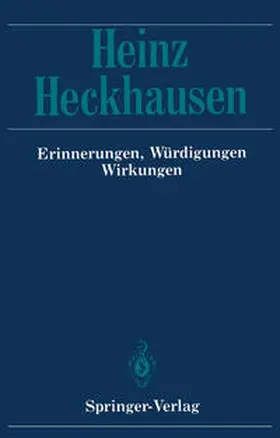 Max-Planck-Institut |  Heinz Heckhausen | eBook | Sack Fachmedien